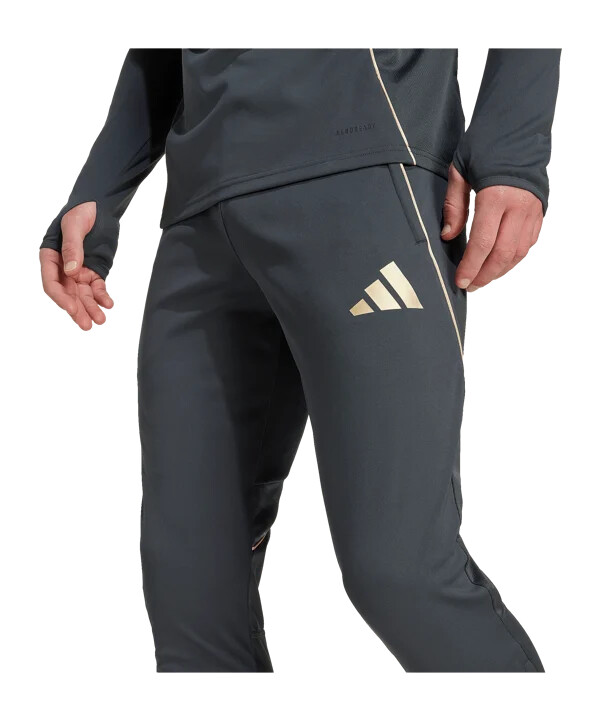 adidas olympique lyon træningsbukser grå
