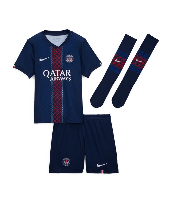 nike paris saint-germain hjemmebanetrøje 20252026 børn blå f411