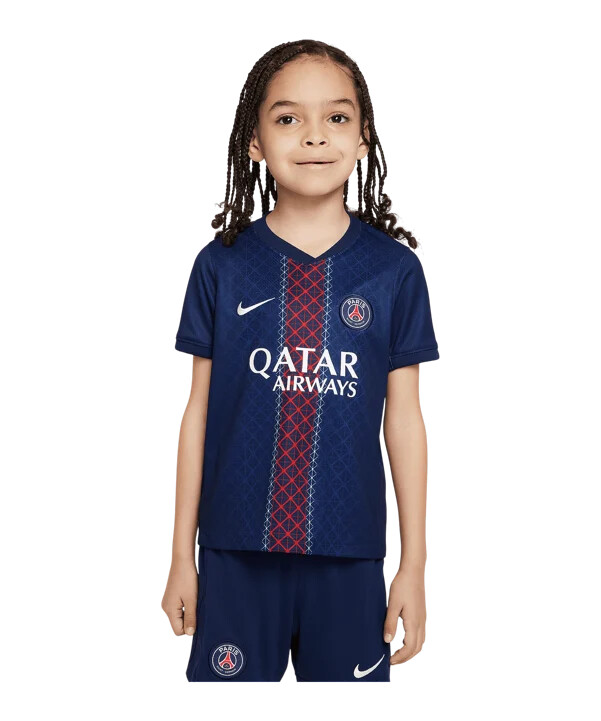 nike paris saint-germain hjemmebanetrøje 20252026 børn blå f411