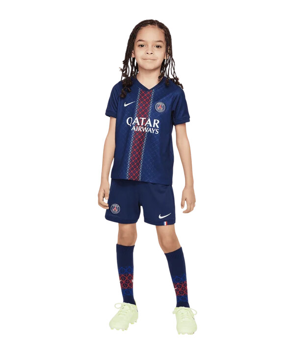 nike paris saint-germain hjemmebanetrøje 20252026 børn blå f411