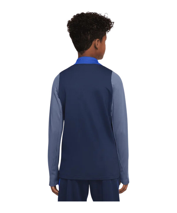 nike paris saint-germain strike drill top sweatshirt børn blå f411