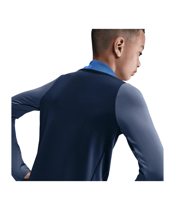 nike paris saint-germain strike drill top sweatshirt børn blå f411