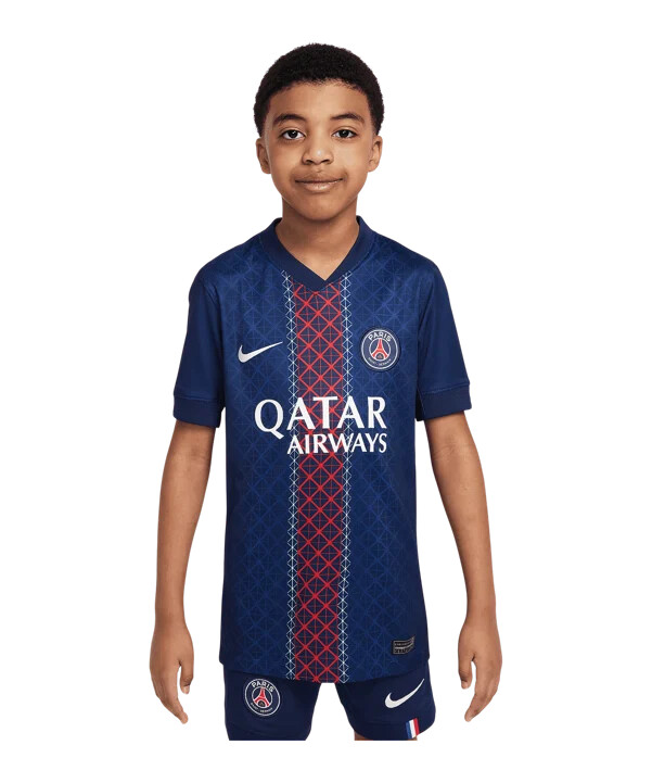 nike paris saint-germain hjemmebanetrøje 20252026 børn blå f411