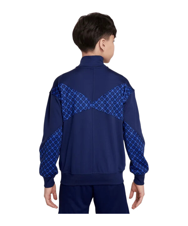 nike paris saint-germain anthem jakke hjemmebane 20252026 børn blå f410