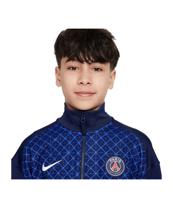 nike paris saint-germain anthem jakke hjemmebane 20252026 børn blå f410