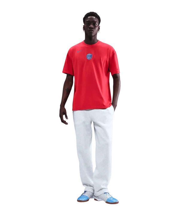 nike paris saint-germain t90 remix t-shirt rød f679
