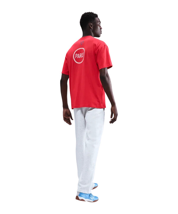 nike paris saint-germain t90 remix t-shirt rød f679