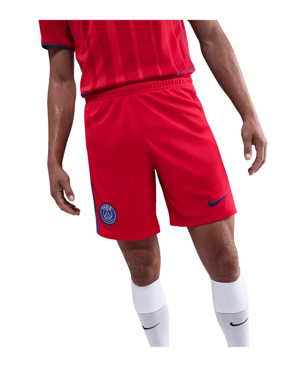 nike paris saint-germain shorts 3. klasse 20252026 rød f679