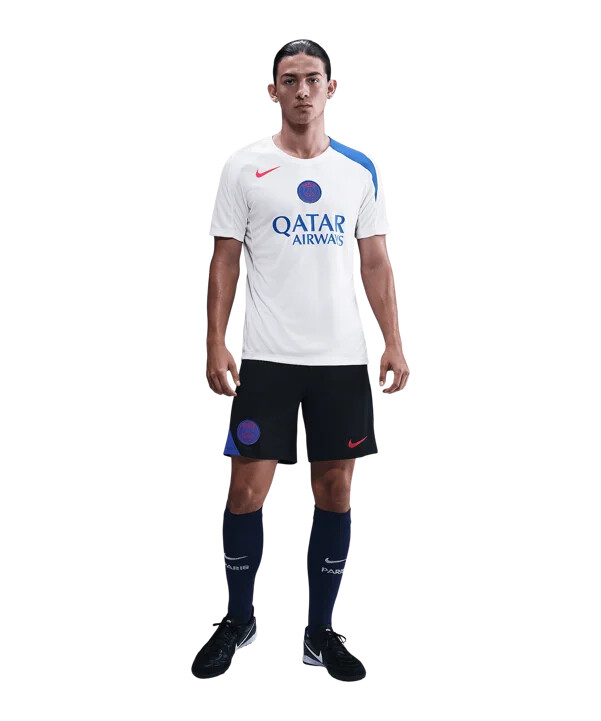nike paris saint-germain strike træningstrøje hvid f101