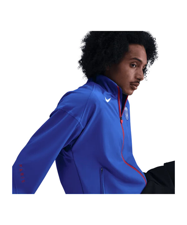 nike paris saint-germain præsentationsjakke blå f405