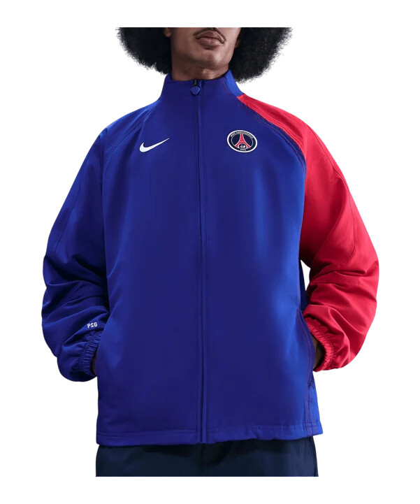 nike paris saint-germain tack jakke blå f417
