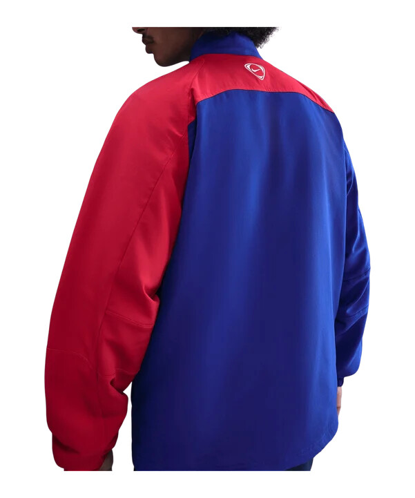 nike paris saint-germain tack jakke blå f417