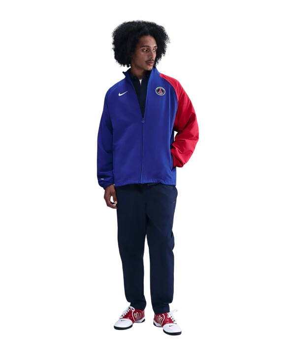 nike paris saint-germain tack jakke blå f417