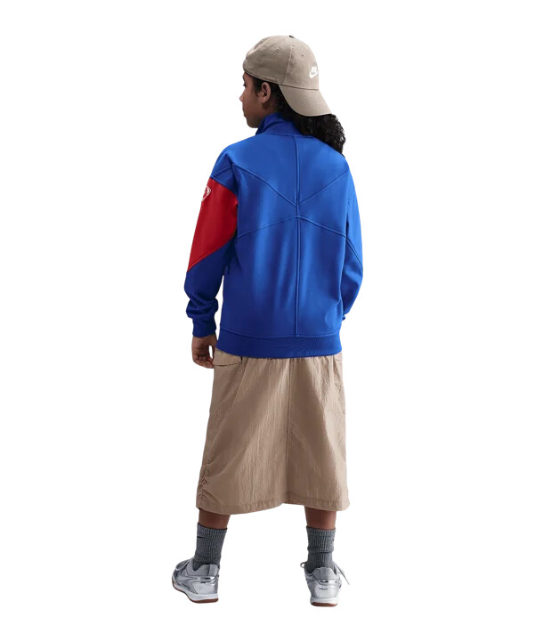nike paris saint-germain præsentationsjakke børn blå f405