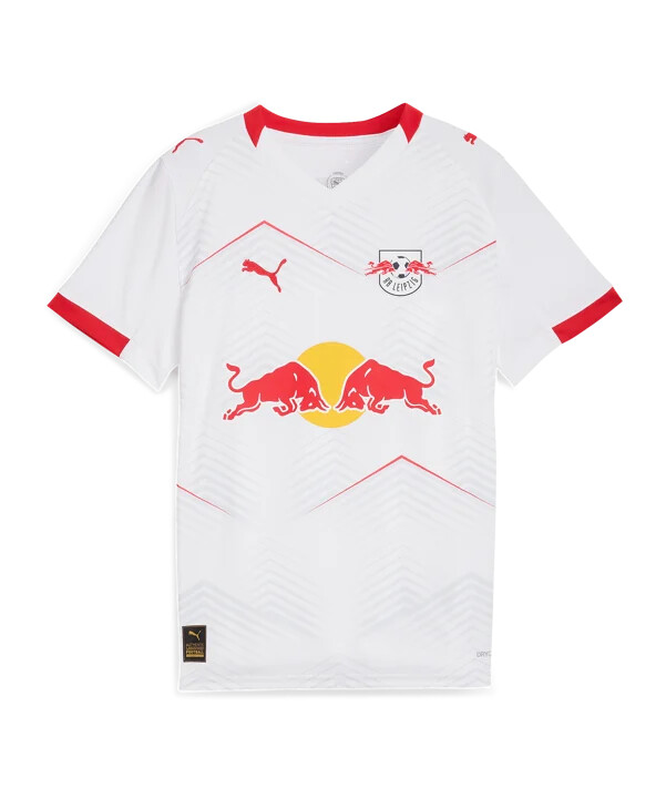 puma rb leipzig hjemmebanetrøje 20252026 børn hvid f01