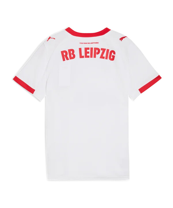 puma rb leipzig hjemmebanetrøje 20252026 børn hvid f01