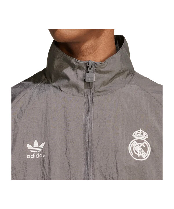 adidas originals real madrid sweatshirt brun