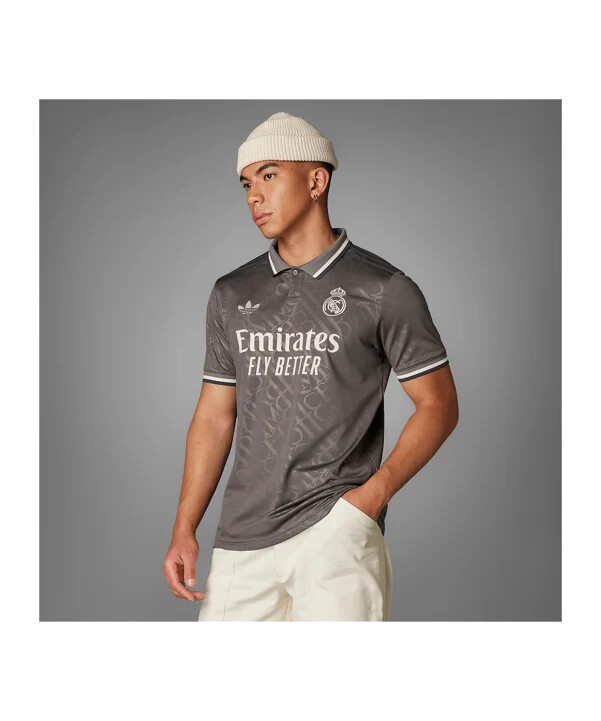 adidas originals real madrid 3. trøje 20242025 brun