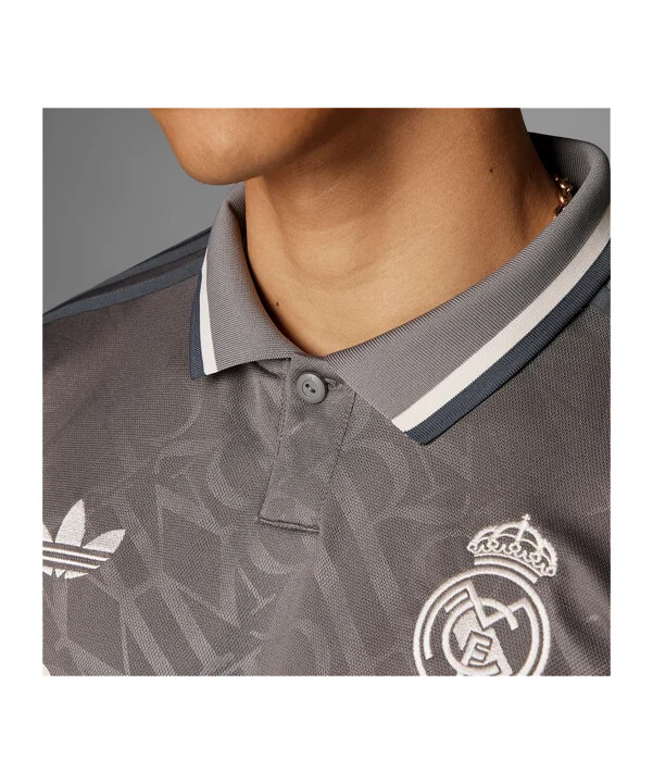 adidas originals real madrid 3. trøje 20242025 brun
