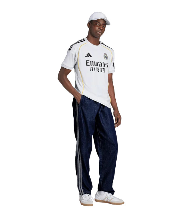 adidas real madrid hjemmebanetrøje 202526 hvid