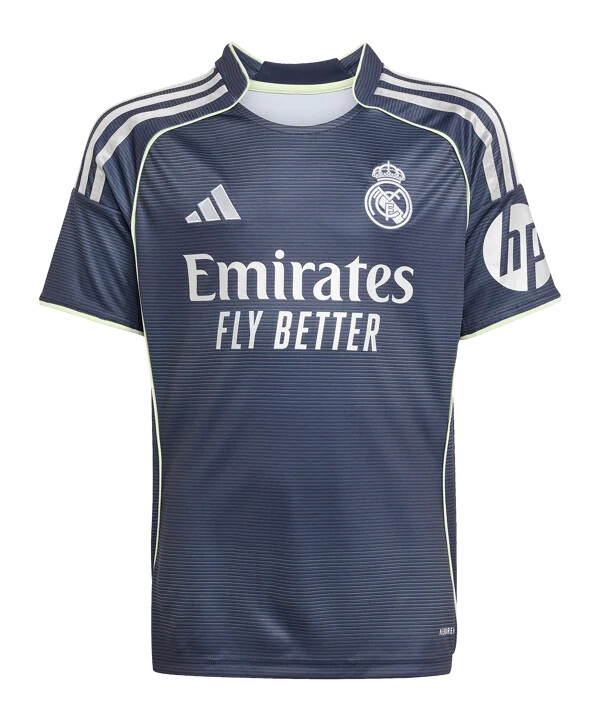 adidas real madrid udebanetrøje 202526 børn blå