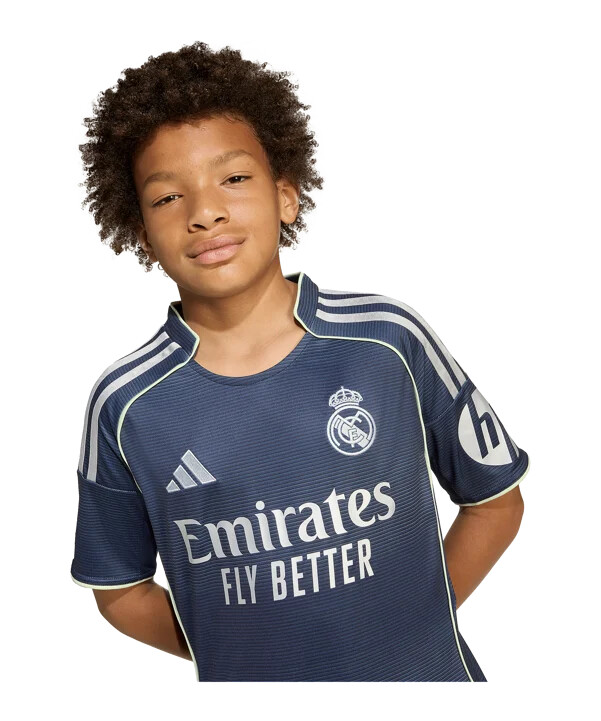 adidas real madrid udebanetrøje 202526 børn blå