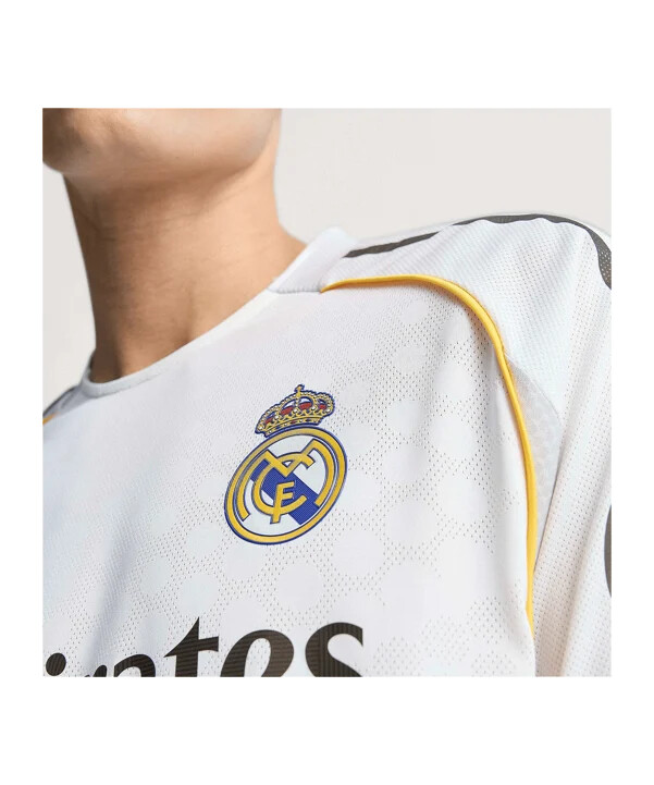adidas real madrid autentisk hjemmebanetrøje 202526 hvid