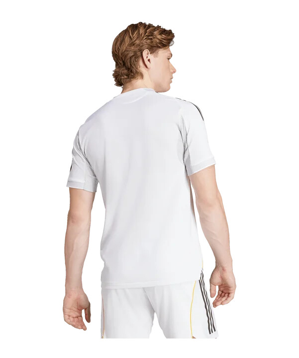 adidas real madrid autentisk hjemmebanetrøje 202526 hvid