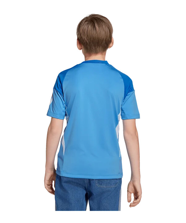 adidas real madrid målmand hjemmebanetrøje 202526 børn blå