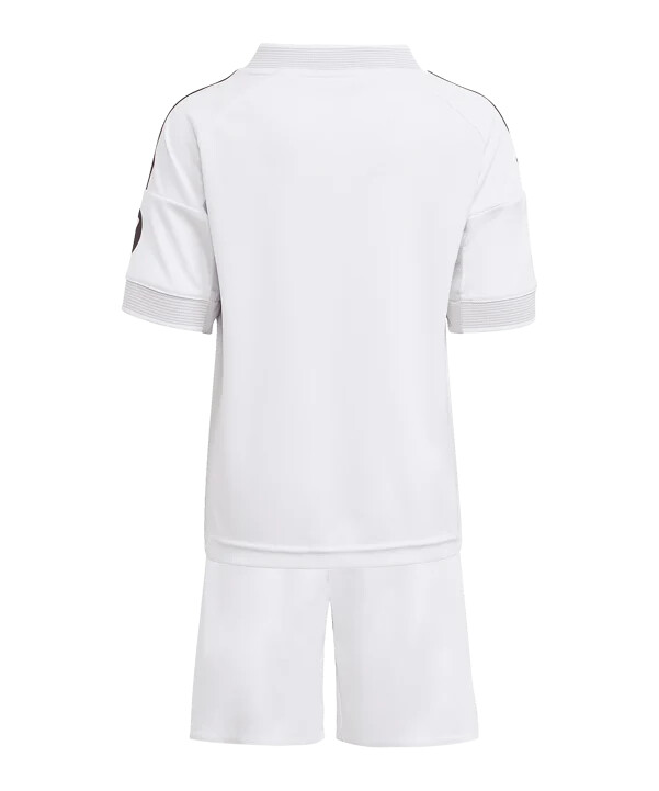 adidas real madrid minitrøjesæt hjemme 202526 børn hvid