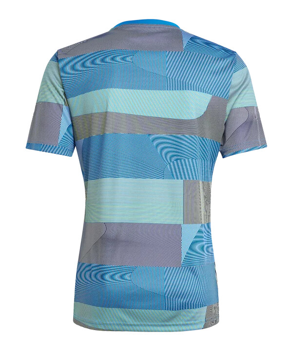adidas real madrid prematch t-shirt 20252026 blå