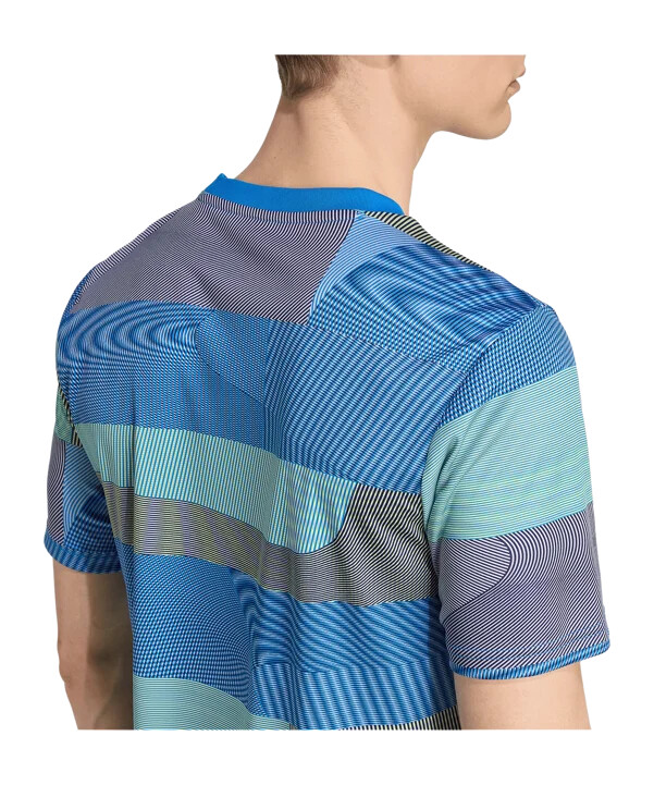 adidas real madrid prematch t-shirt 20252026 blå