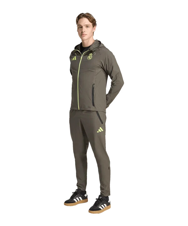 adidas real madrid vis tech rejsejakke grå