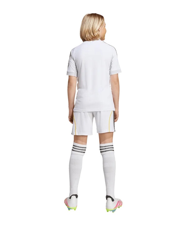 adidas real madrid minitrøjesæt hjemme 202526 børn hvid