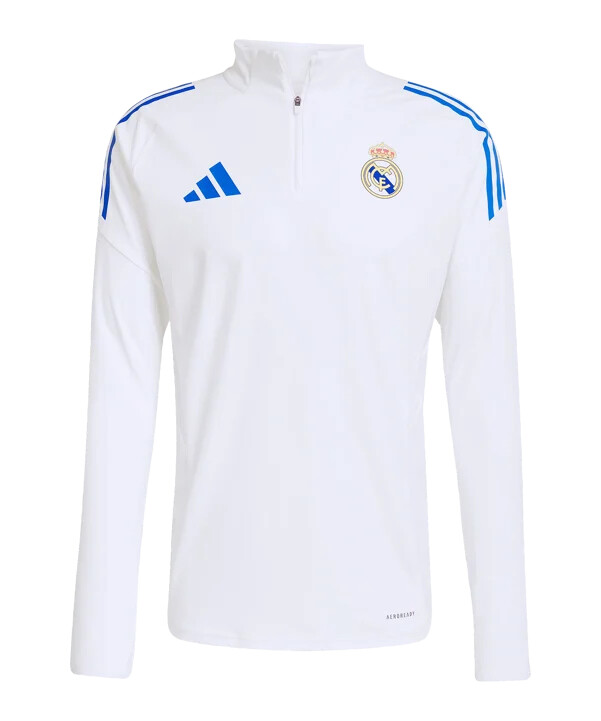 adidas real madrid tiro25 konkurrencetræningstrøje 20252026 hvid