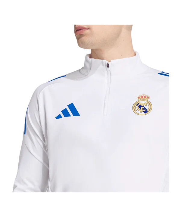 adidas real madrid tiro25 konkurrencetræningstrøje 20252026 hvid