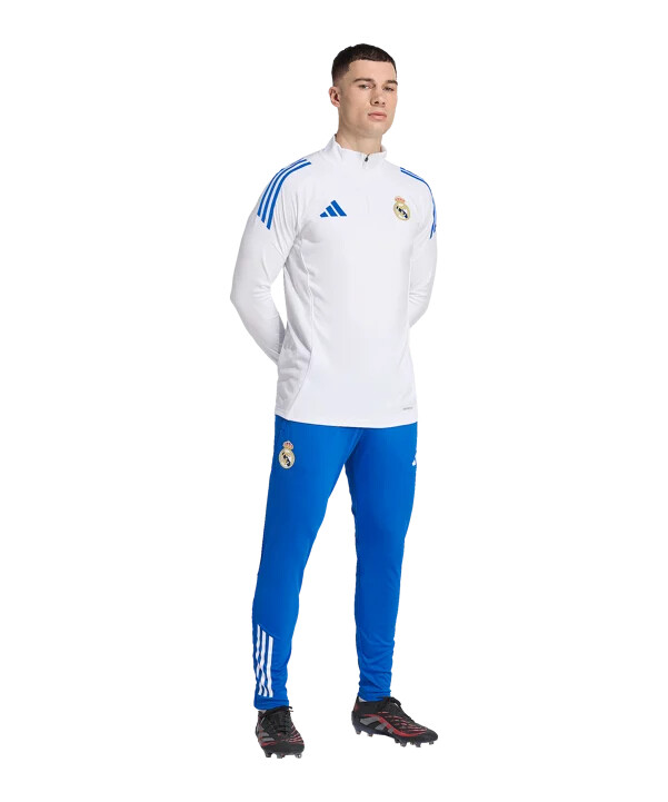 adidas real madrid tiro25 konkurrencetræningstrøje 20252026 hvid