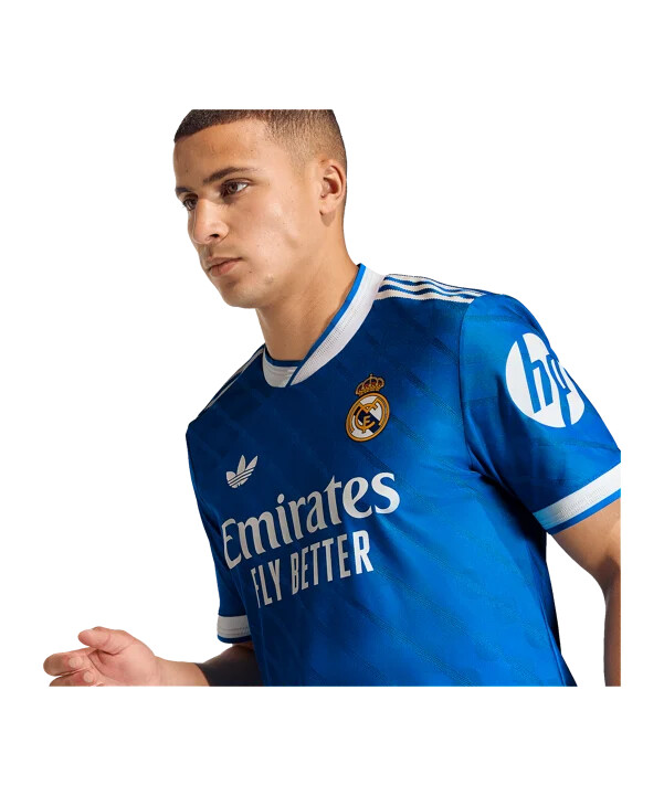 adidas real madrid authentic trøje 3. klasse 20252026 blå