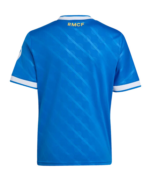 adidas real madrid 3. trøje 20252026 børn blå