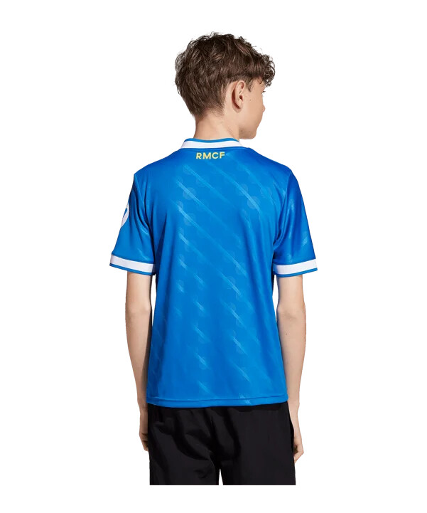 adidas real madrid 3. trøje 20252026 børn blå
