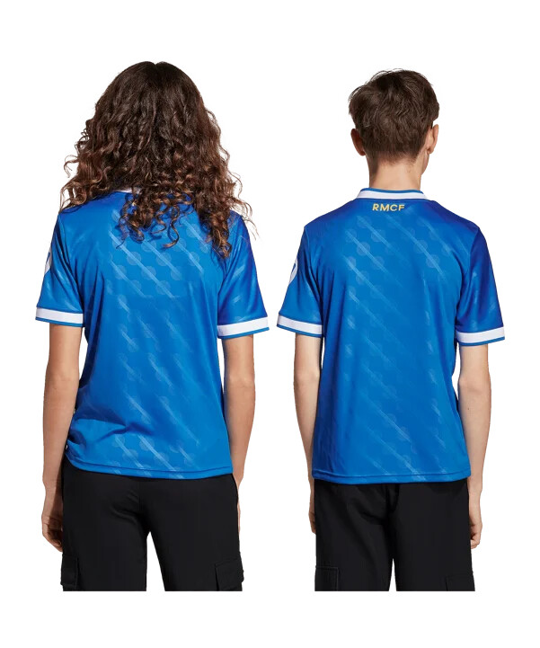 adidas real madrid 3. trøje 20252026 børn blå