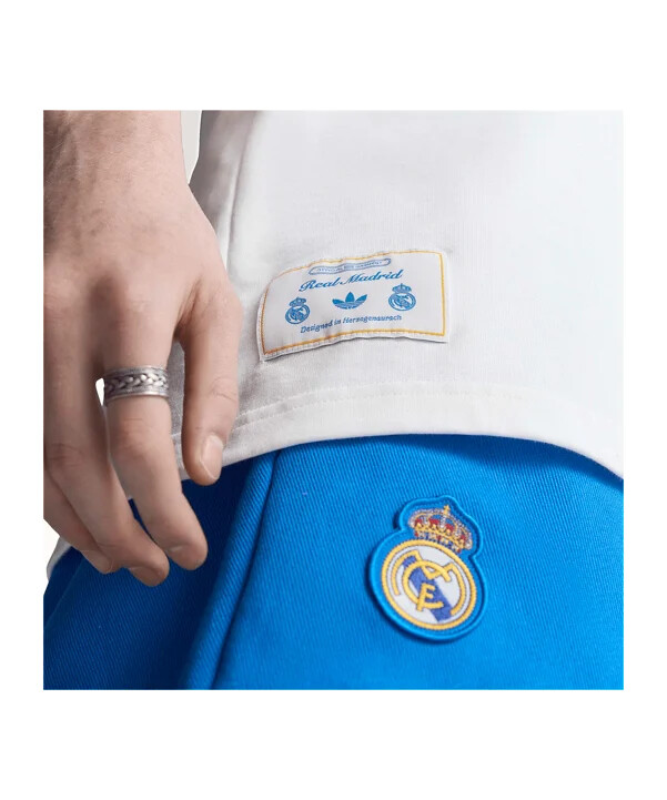 adidas real madrid icon t-shirt hvid