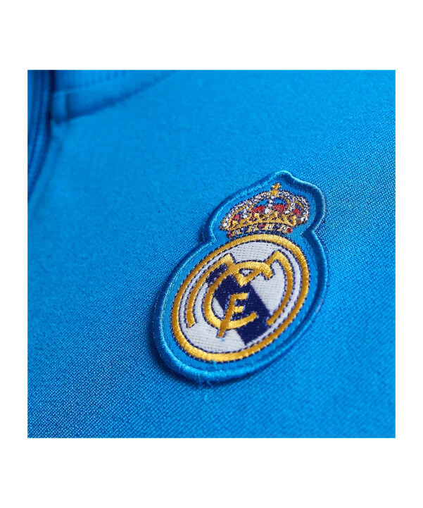 adidas real madrid icon træningstrøje blå