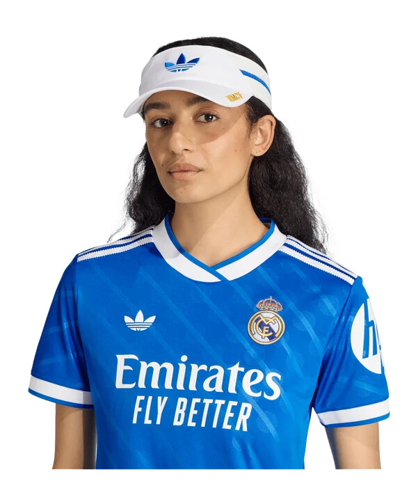 adidas real madrid 3. trøje 20252026 dame blå