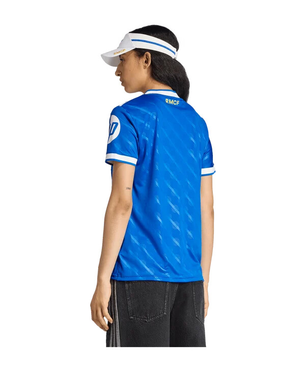adidas real madrid 3. trøje 20252026 dame blå
