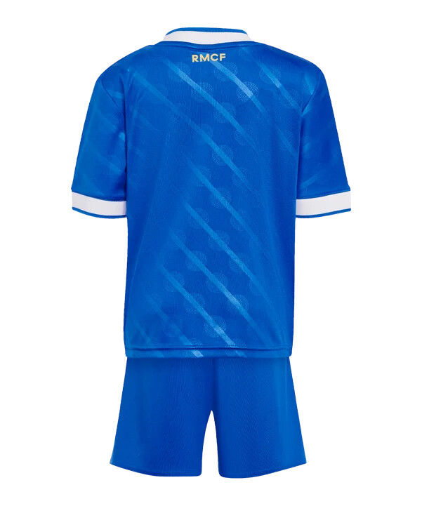 adidas real madrid trikot sæt 3. 20252026 kids blau