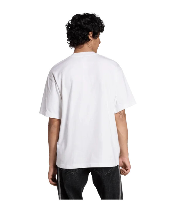 adidas real madrid lfstlr t-shirt hvid