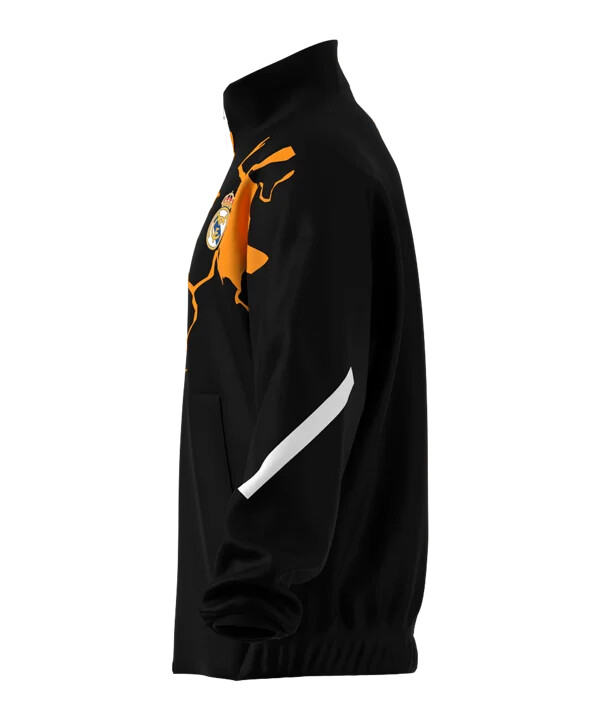 adidas real madrid avengers anthem jakke sort