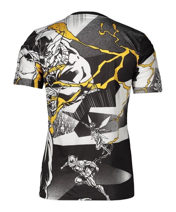adidas real madrid avengers prematch t-shirt 20252026 børn hvid