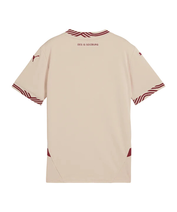 puma rb salzburg trøje 3. klasse 20242025 børn beige f05
